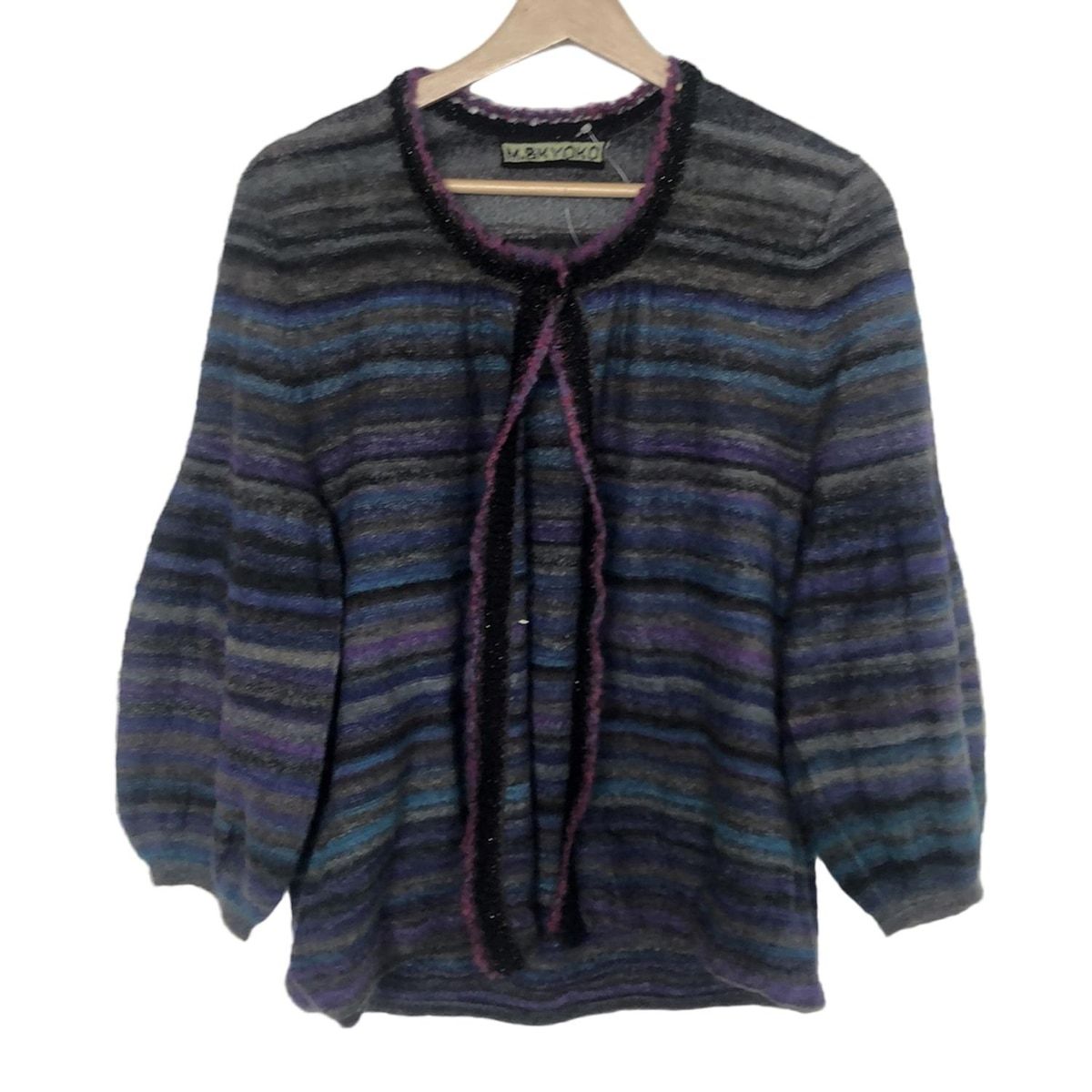 M.&KYOKO(Masaki&Kyoko)(エムアンドキョウコ) カーディガン サイズF  