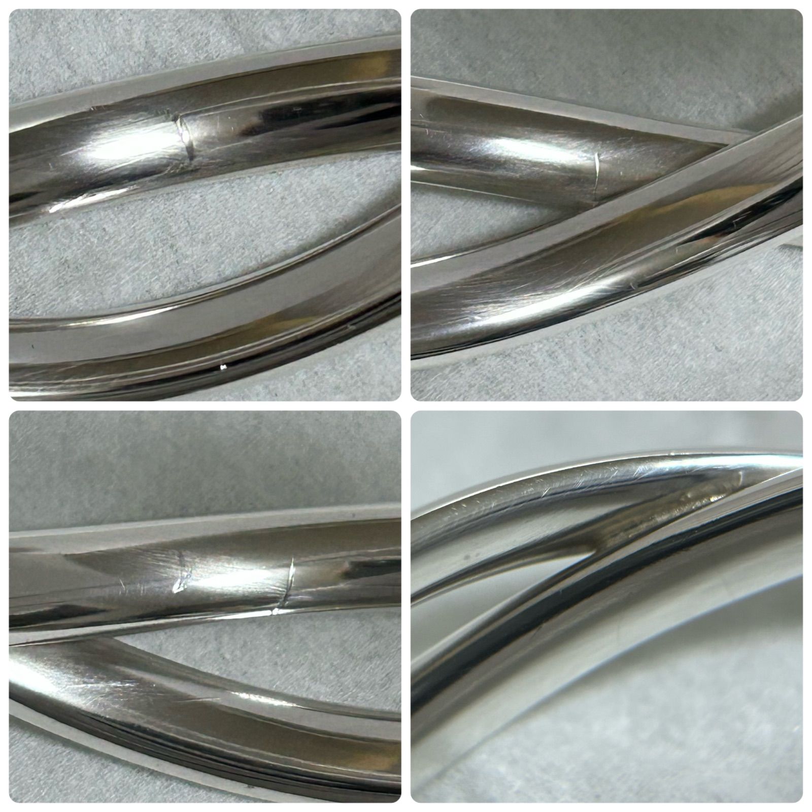 ジョージジェンセン バングル 237B ダブル ツイスト AG925 いわな様 ジョージジェンセン バングル 237B ダブル ツイスト