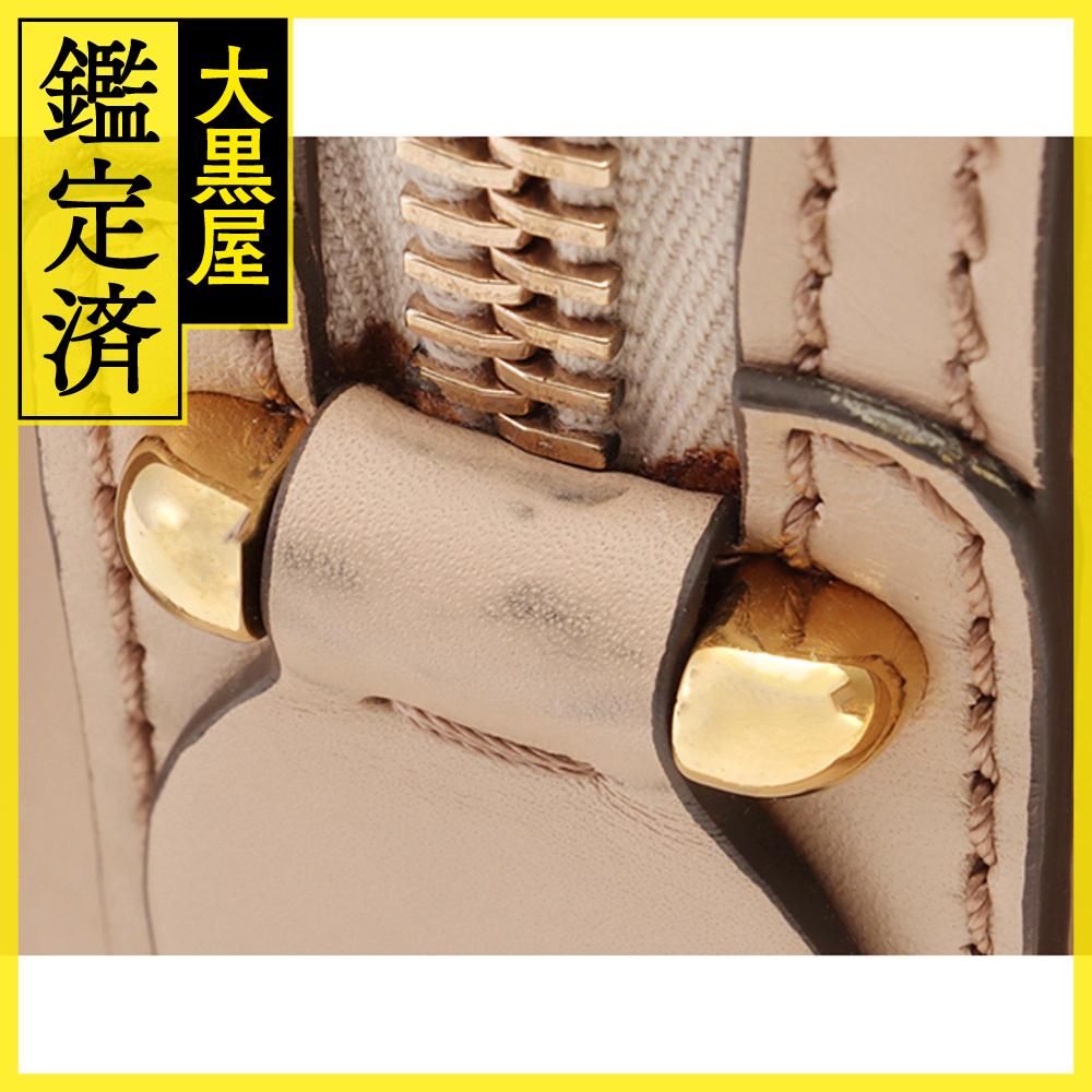 TOD'S トッズ 2WAYショルダー ベージュ レザー 【434】 【中古