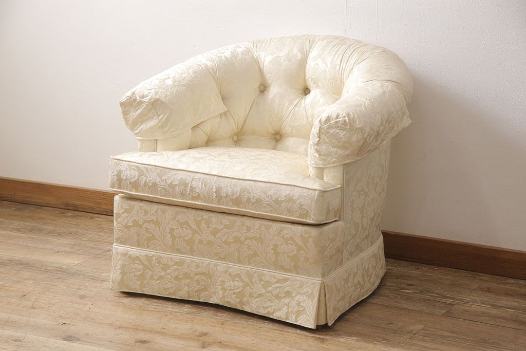 ドレクセルヘリテイジ　アップホルスタリー　1人掛けソファ　1P　シングル　B ドレクセルヘリテイジ アップホルスタリー 1人掛けソファ 1P シングル