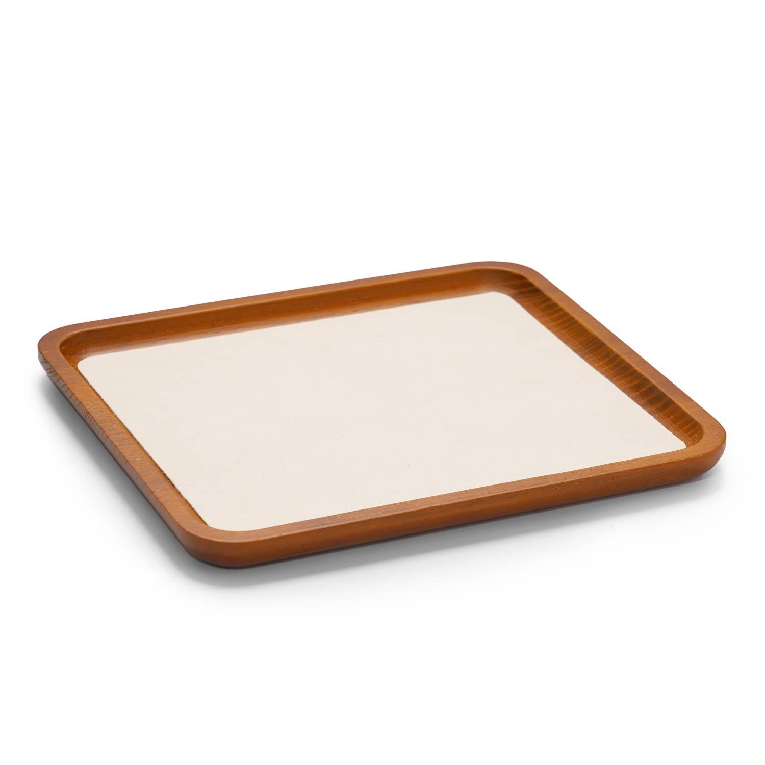 安い，送料無料 【新着商品】Woodten 大さい木製ジュエリートレイ、アクセサリートレイ ジュエリー収納 木製小物トレー ジュエリー展示トレー、（大きい オフホワイト) ケース・ボックス・コンテナ