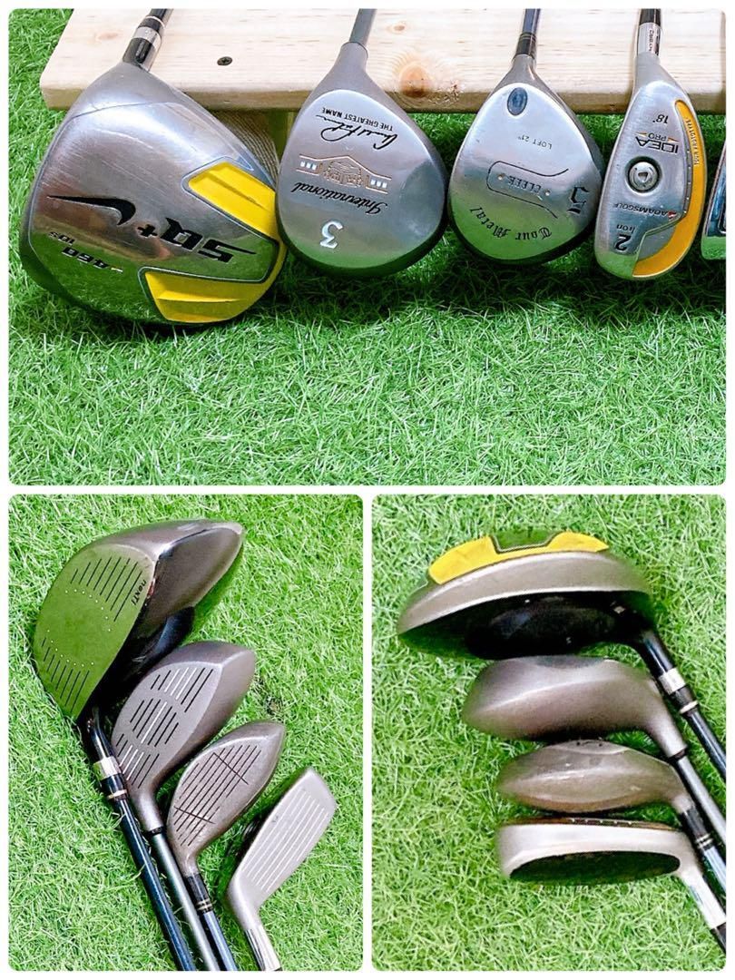 H4.ナイキ ゴルフクラブ メンズセット 右利き