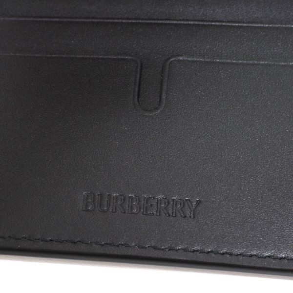 24AWモデル バーバリー BURBERRY CC BILL COIN エンボスチェック