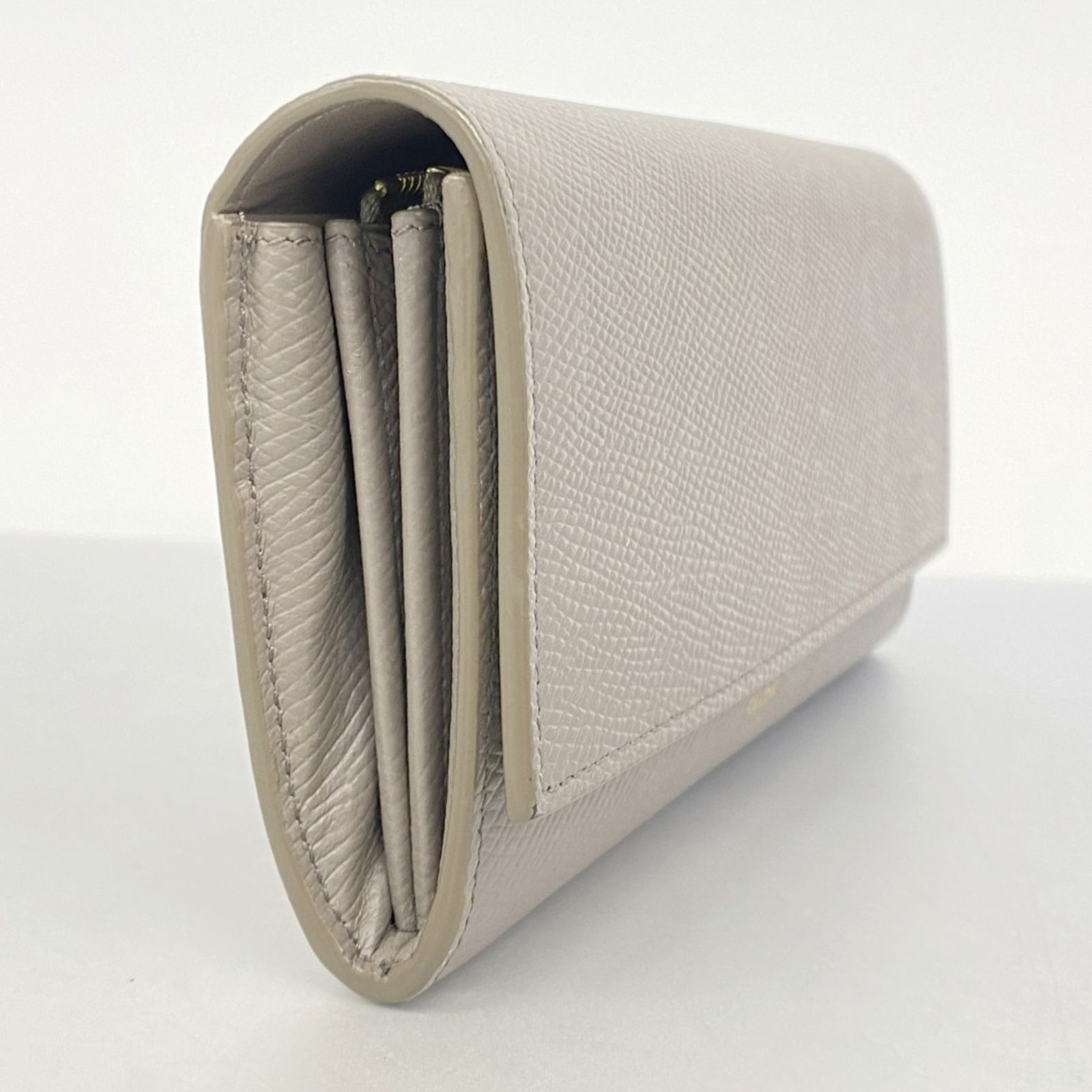 セリーヌ(Celine) セリーヌ 長財布 レザー ベージュ レディース