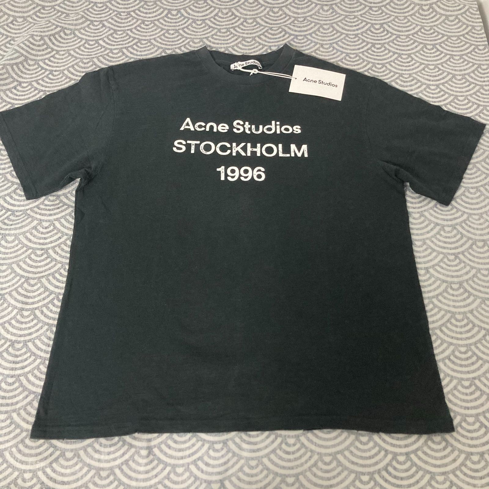 新品】Acne Studios 1996ロゴTシャツ ユニセックス 半袖 男女兼用 