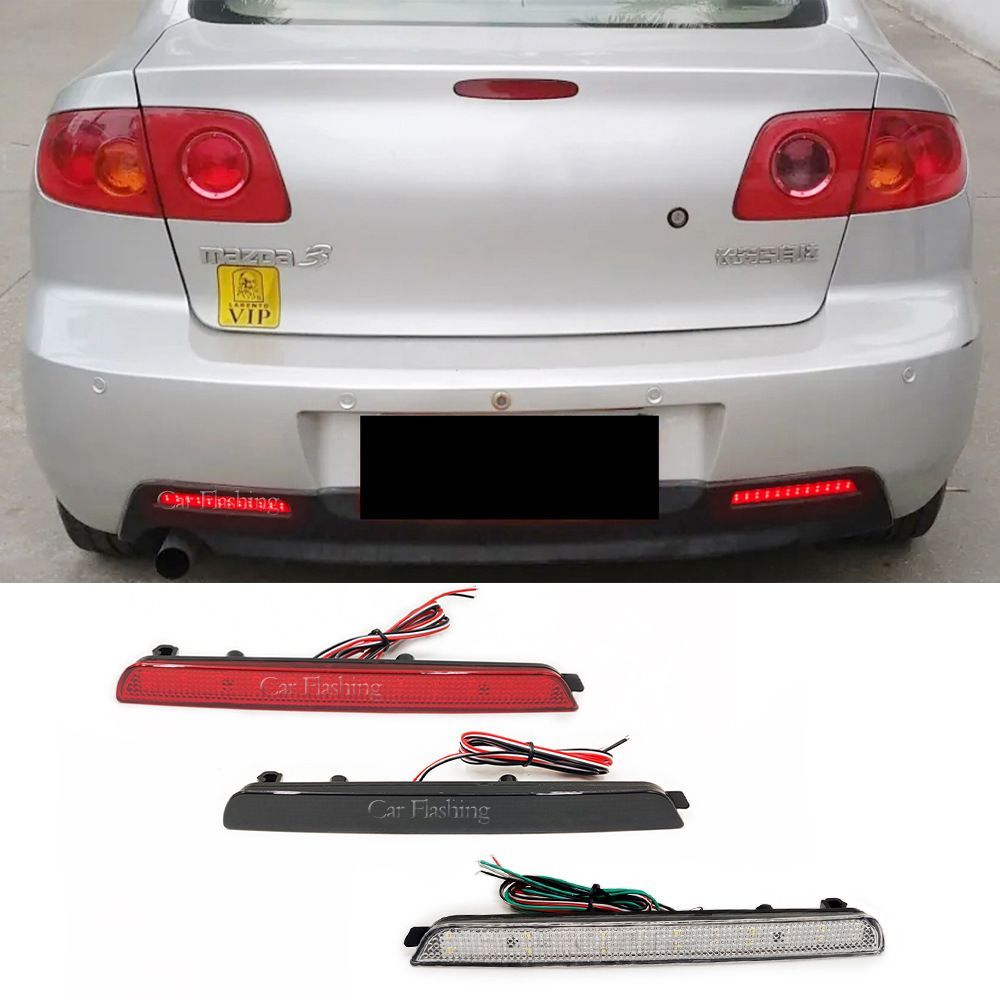 マツダ3|マツダスピード3 後バンパーランプ LED ブレーキ バックランプ 2004-2009年式 WP春