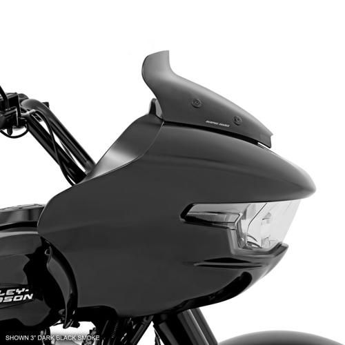 SPOILER ウインドシールド 3インチ ダークブラックスモーク 2023年以降