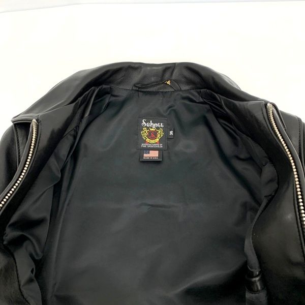 ショット 103US USA製 レザートラッカージャケット 7209 革