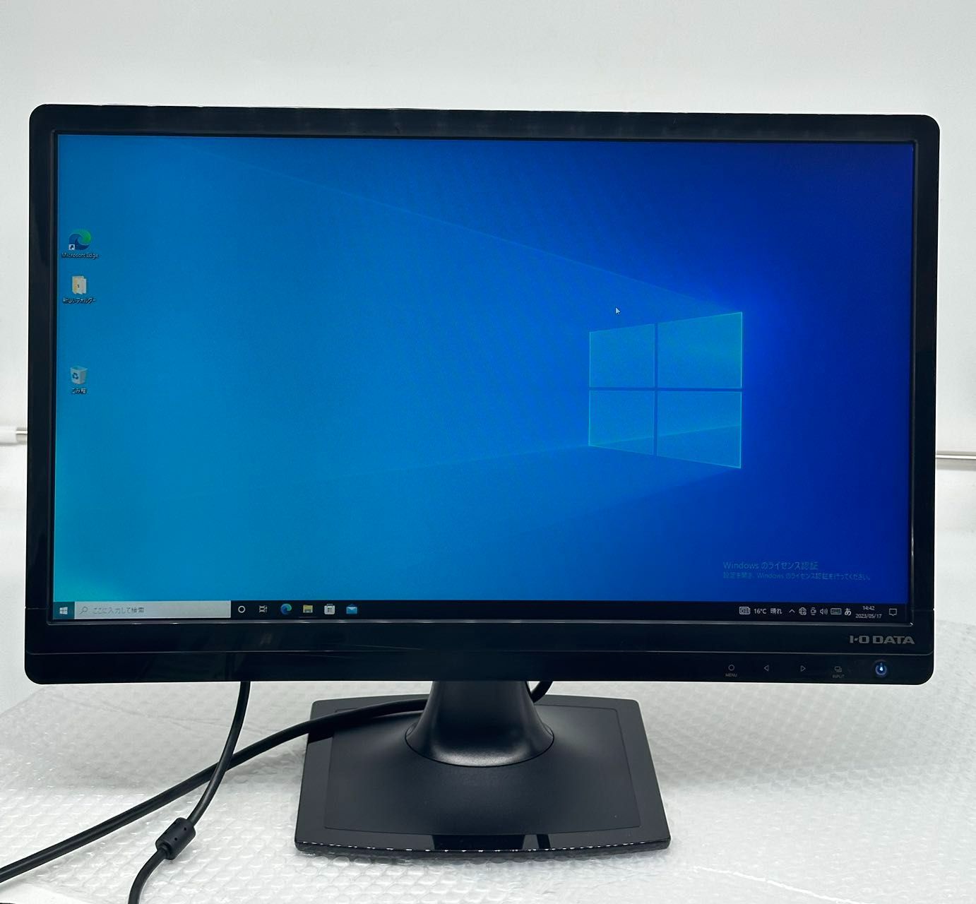 I-O DATA 広視野角ADSパネル採用 LEDバックライト採用 21.5型ワイド液晶ディスプレイ LCD-MF223EBR-B4 中古ー良い -  メルカリ