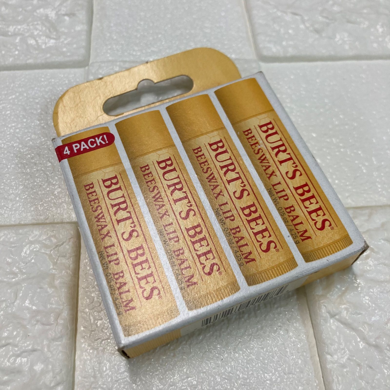 BURT'S BEES バーツビーズ リップ3本セット - 基礎化粧品