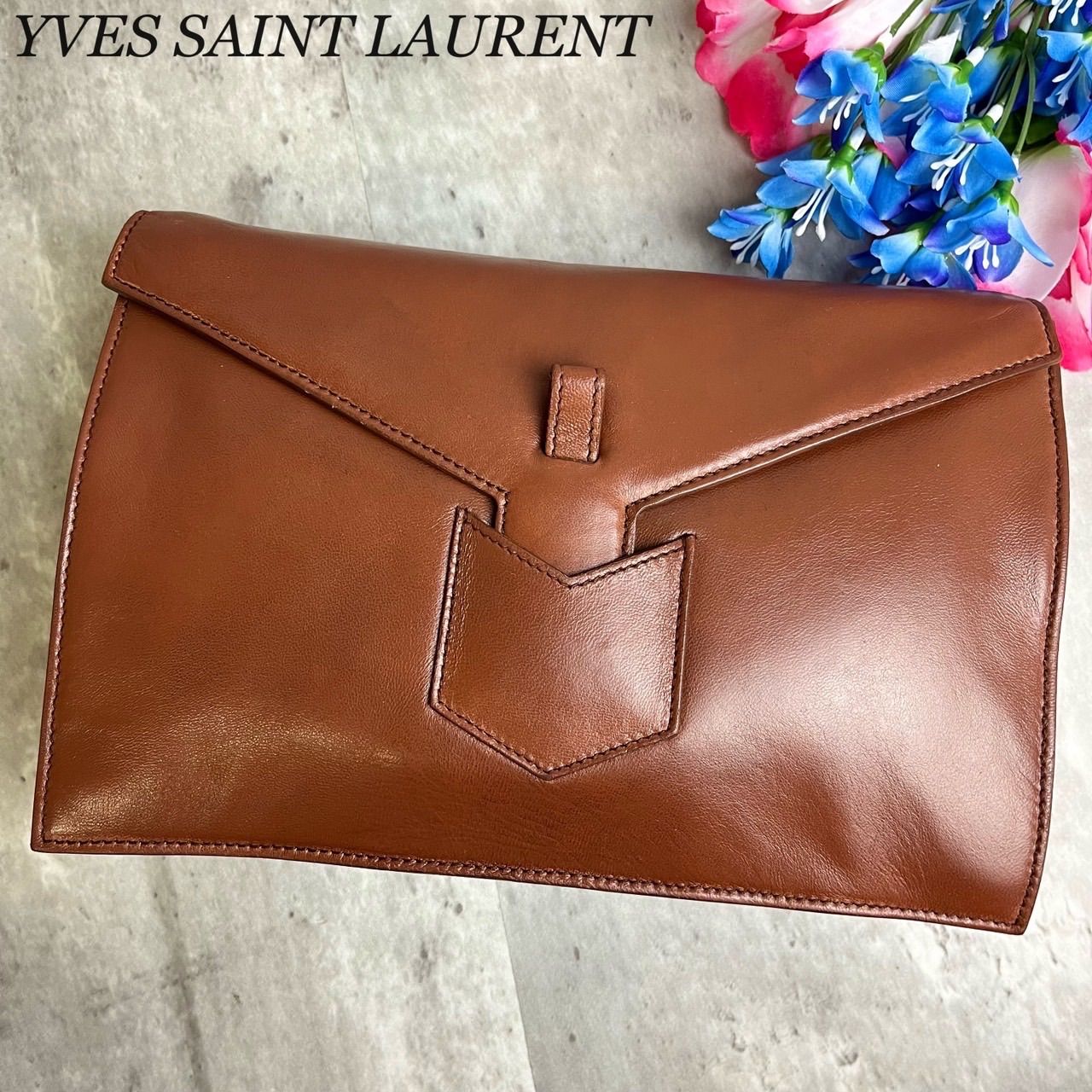 ✨良品✨ YVES SAINT LAURENT イヴサンローラン セカンドバッグ