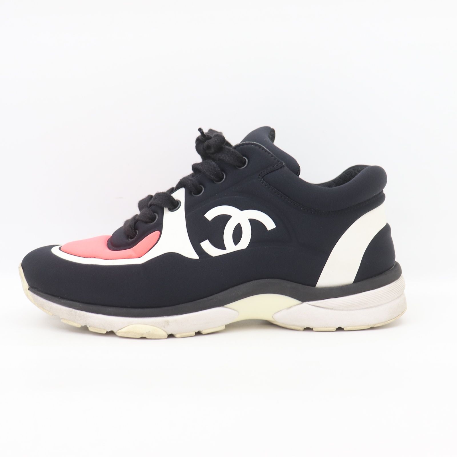 ITVSFWX5OKG0 CHANEL シャネル ファブリック スニーカー G34765