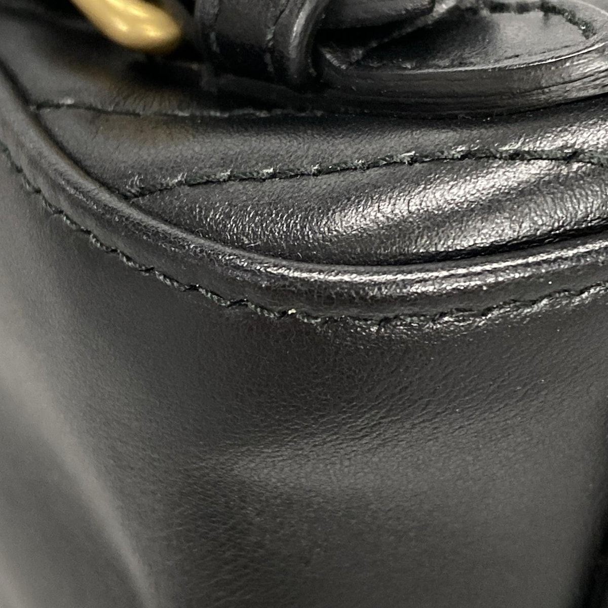 GUCCI グッチ リュックサック GGマーモント キルティングレザー バックパック 476671 黒 レザー DECORATOM_COM_BR