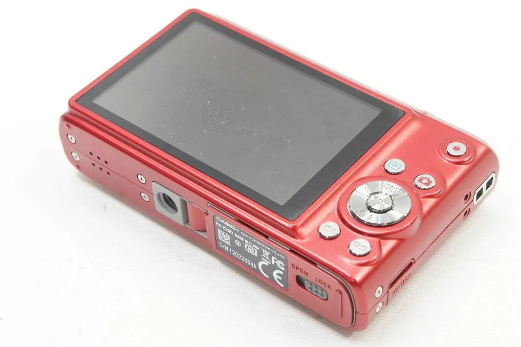 CASIO カシオ EXILIM EX-Z200 コンパクトデジタルカメラ レッド