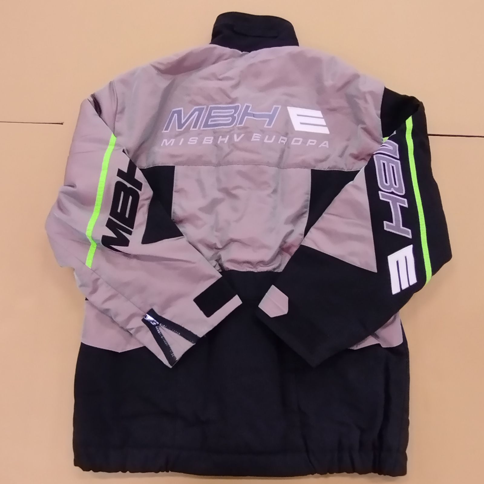 D14141】MISBHV / ミスビヘイブ Multicolor Europa Moto Jacket 中綿 