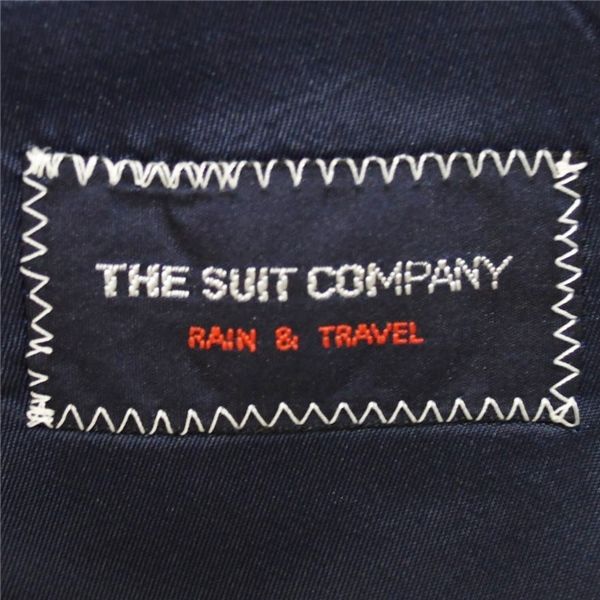 スーツカンパニー 2パンツ 2つボタン シングルスーツ M A6 ダークネイビー ノータック 袖口4つ釦 本切羽 AET010 夏物 春夏 薄手 5XJ014 メンズビジネス 202510 KANDAIZUMI_COM