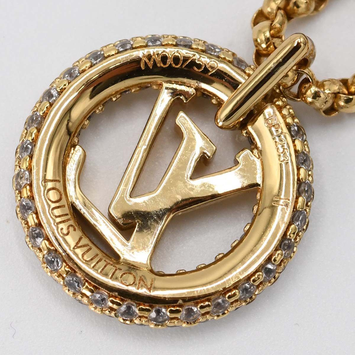 LOUIS VUITTON LV ルイヴィトン ネックレス M00759 コリエ