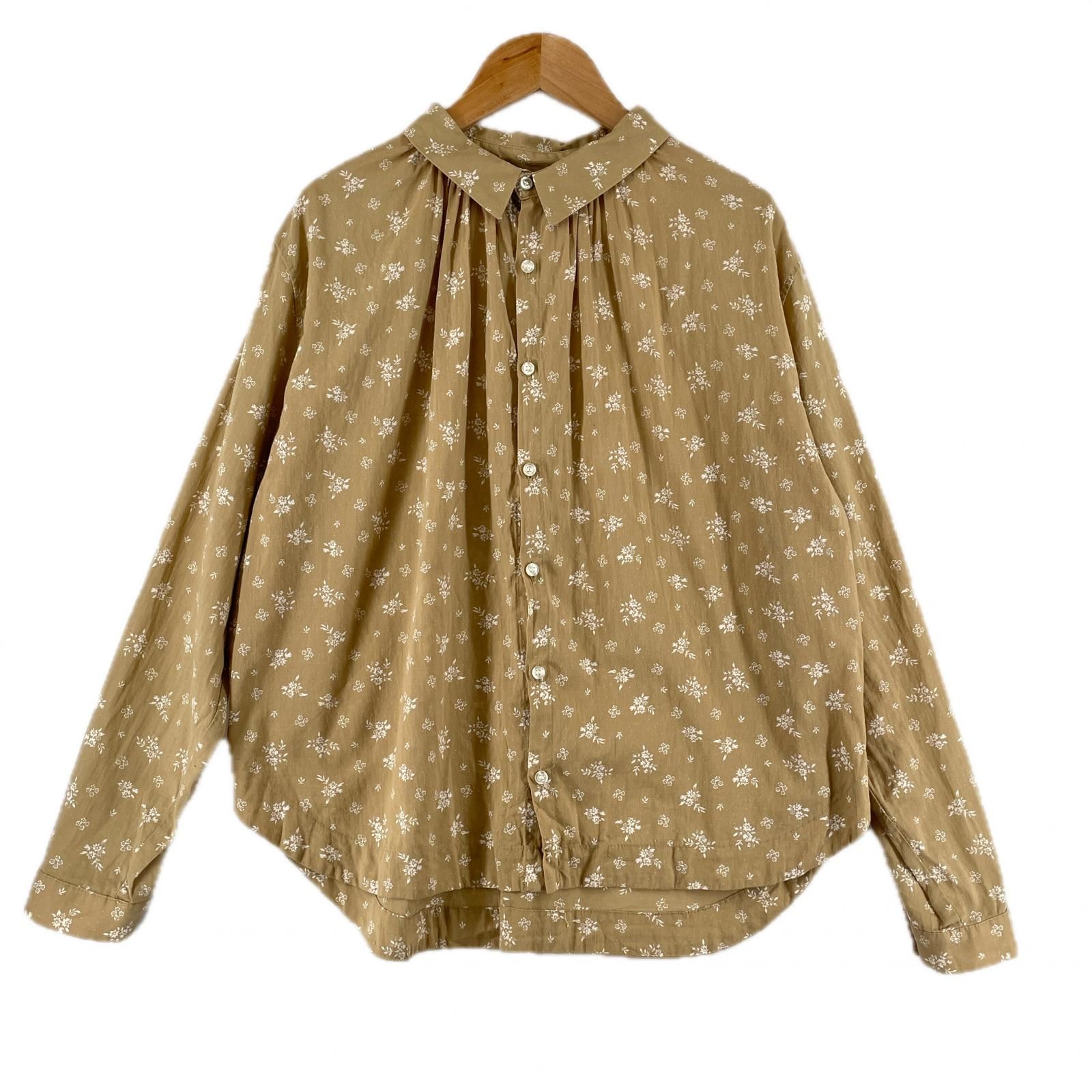 ブラウス レディース  中古　古着 美品 ichi イチ 花柄・ボタニカル 春夏 SS ブラウス コットン