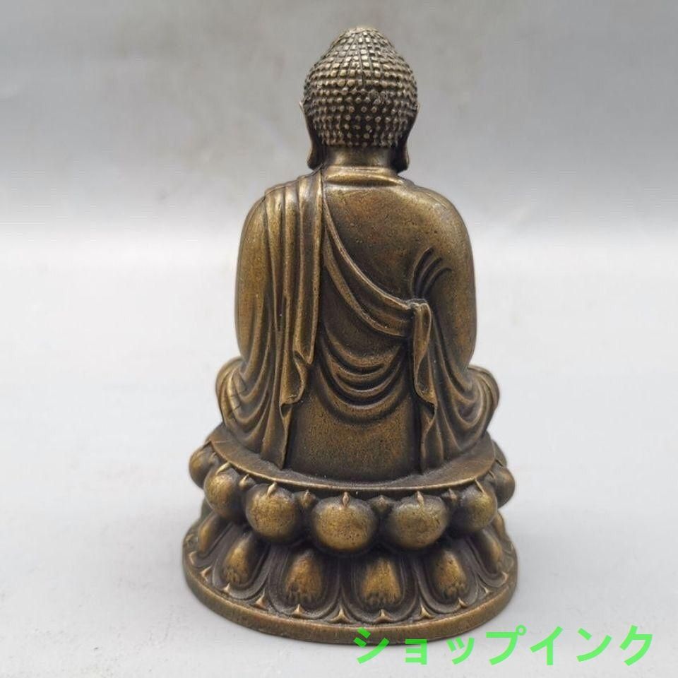 仏教美術 大日如来仏様 銅製 銅器 現代工芸品 美術品 置物 風水グッズ