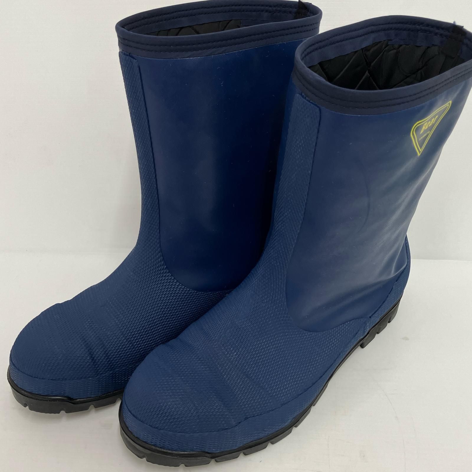 シバタ工業 冷蔵庫用長靴 未使用品(S) 27cm NR021 ネイビー