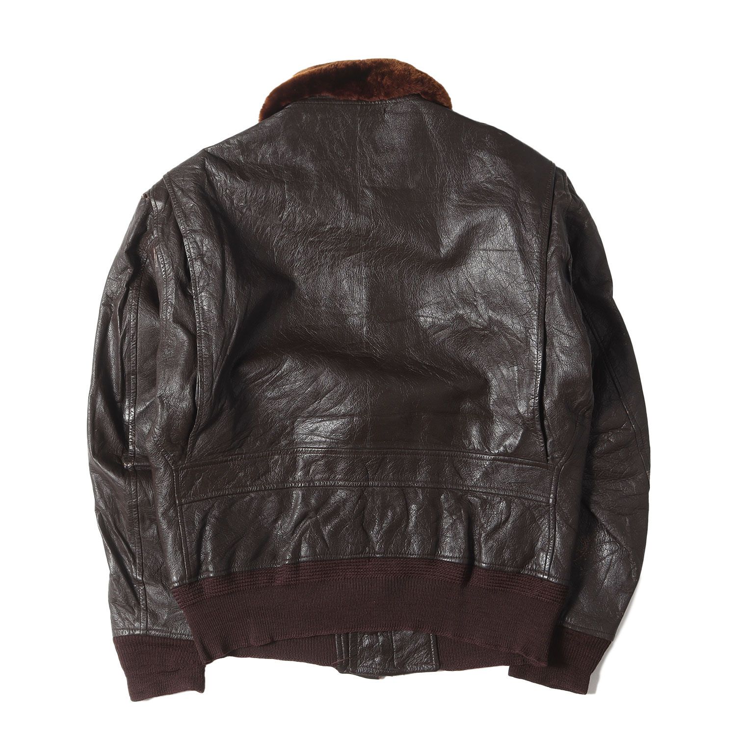 56s G-1フライトジャケット　米軍実物 本物のヴィンテージ米海軍 G-1 フライトジャケットを購入 | Rare Gear USA