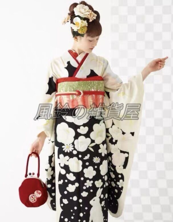 ♥ レディース着物 振袖 洗える着物 小紋 成人式振袖 お祭り 単衣