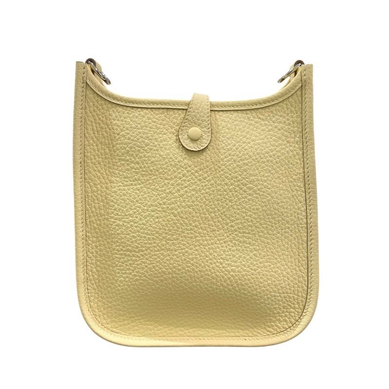 エルメス HERMES エブリンTPM W刻印 ジョーヌミルトン×シルバー金具  