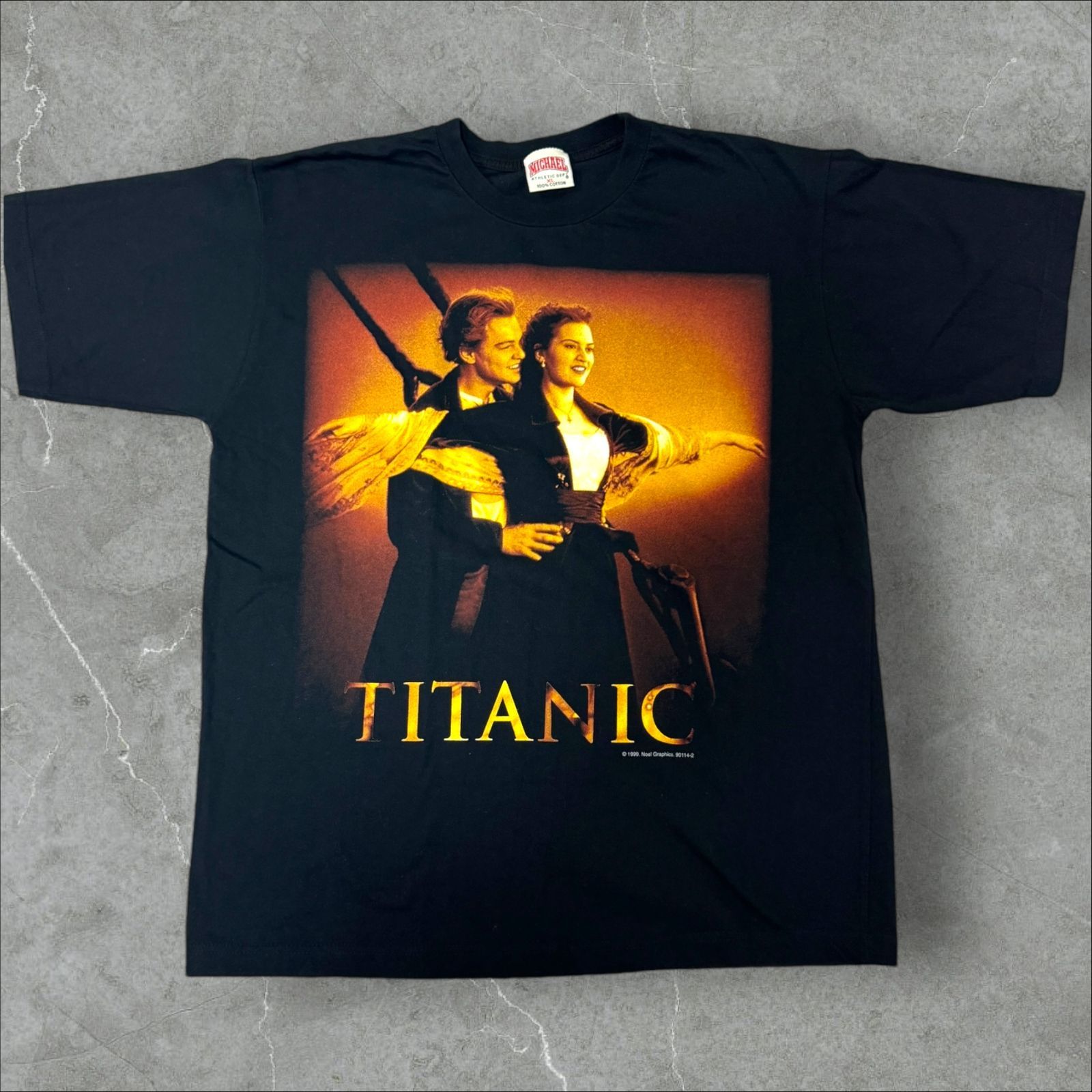 90s Vintage Movie T-Shirts TITANIC タイタニック MICHAEL XLサイズ 映画T レオナルドディカプリオ  ムービー - メルカリ