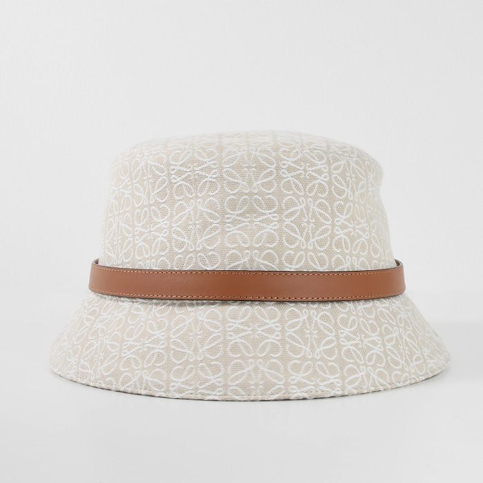 LOEWE ロエベ ハット 帽子 アナグラム ジャカード カーフ バケット  