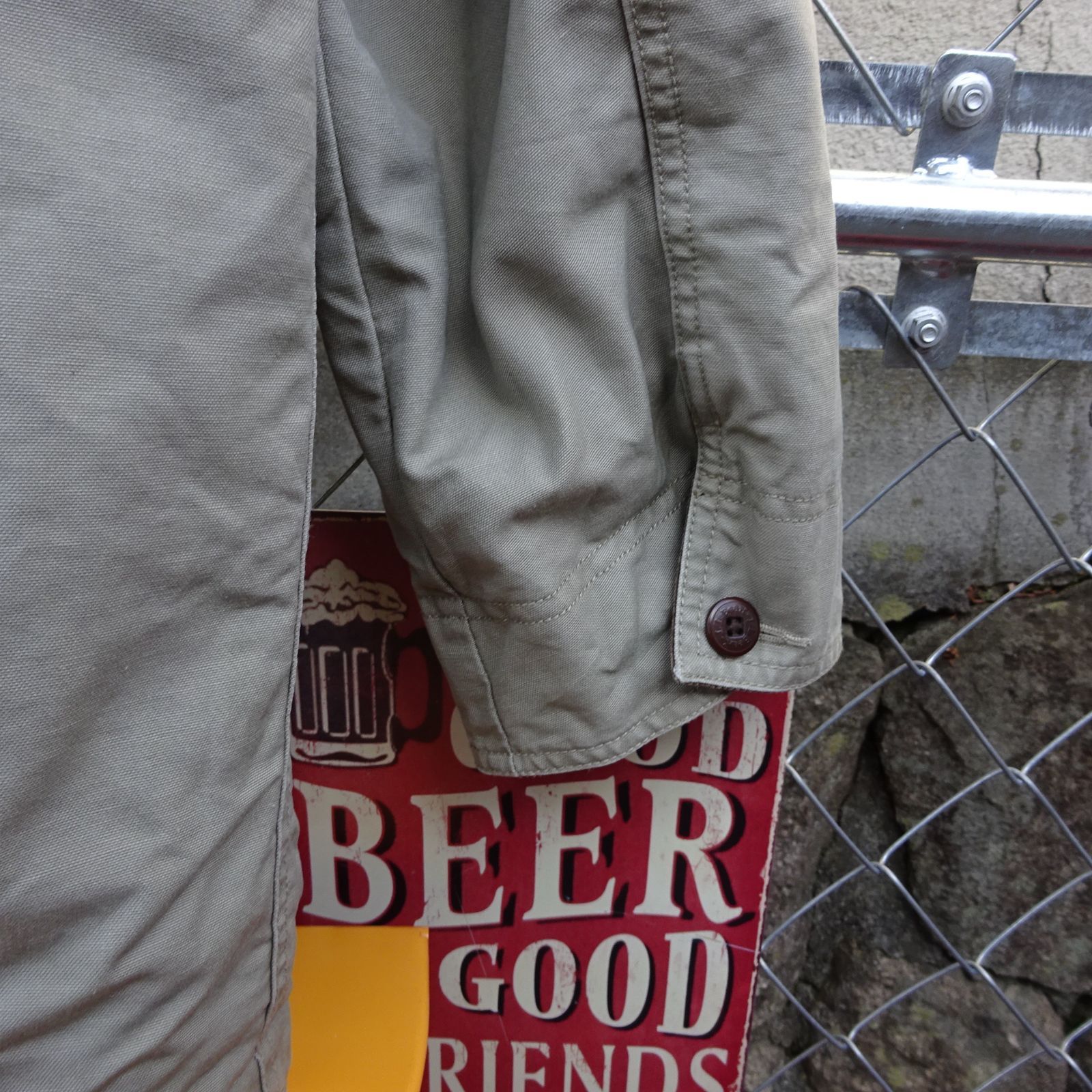エルエルビーン カバーオール XXL ベージュ ダック地