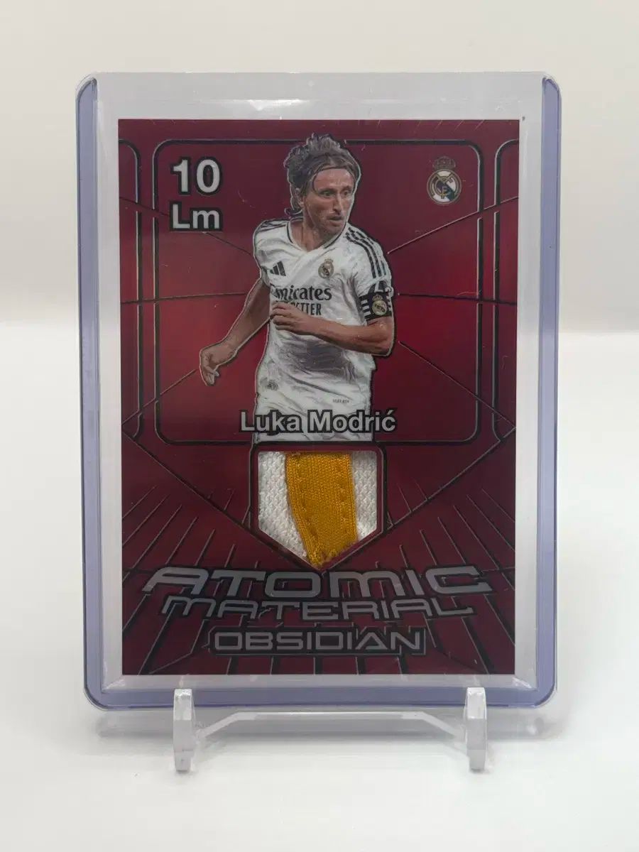 10 ルカ モドリッチ サッカー カード ルマドリード パッチ ジャージ