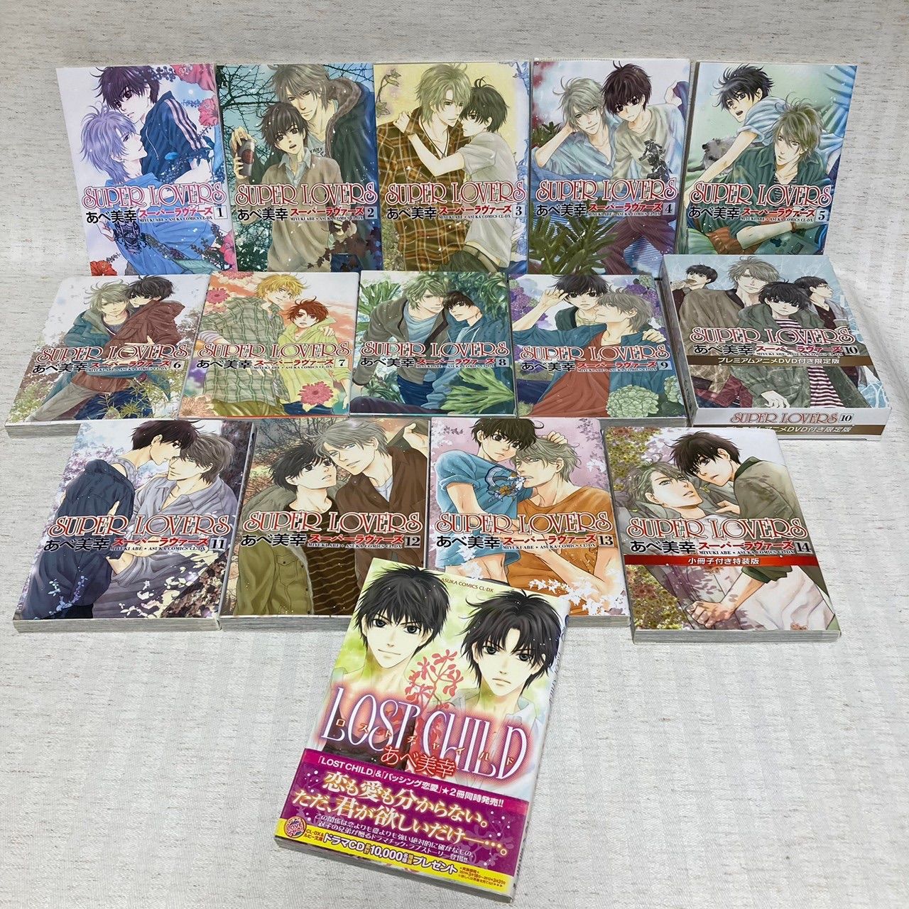 SUPER LOVERS 1〜14巻 スーパーラヴァーズ 八犬伝-東方八犬異聞- 1〜20