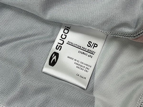 イチ推し!! 未使用 デッドストック品!! SUGOi Evolution Pro Short Sleeve Jersey size:S スゴイ エボリューション プロ ジャージ ロード 夏用 ウエア 半袖サイクルジャージ 同梱発送承り中!! M-231