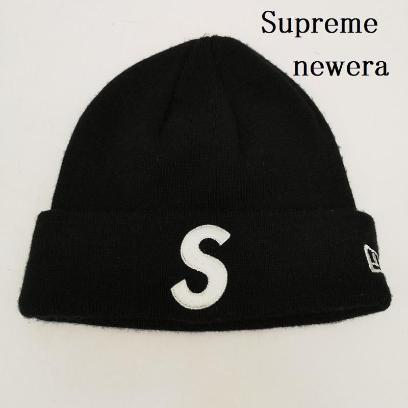 Amazon | [シュプリーム] x New Era Box Logo Beanie Bandana
