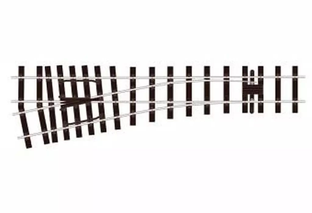 鉄道模型 Gゲージ G-45 45mm ポイント 左 SL996 PESL-996