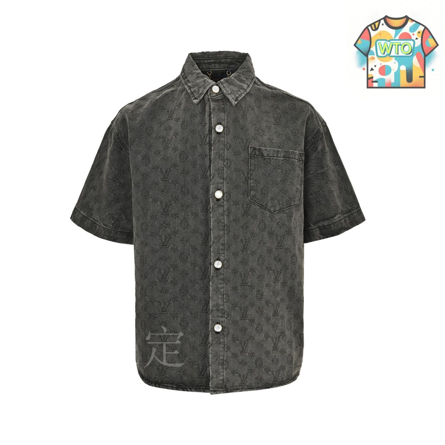 【国内発♡】 LouisVuitton モノグラムポケット半袖シャツ モノグラム ポケット ショートスリーブシャツ ｜ルイ・ヴィトン