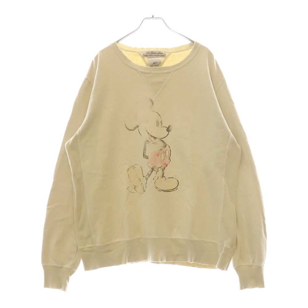 REMI RELIEF EDIFICE 別注Mickey Mouse スウェット セール】【REMI RELIEF / レミレリーフ】別注 HARD SP加工裏毛