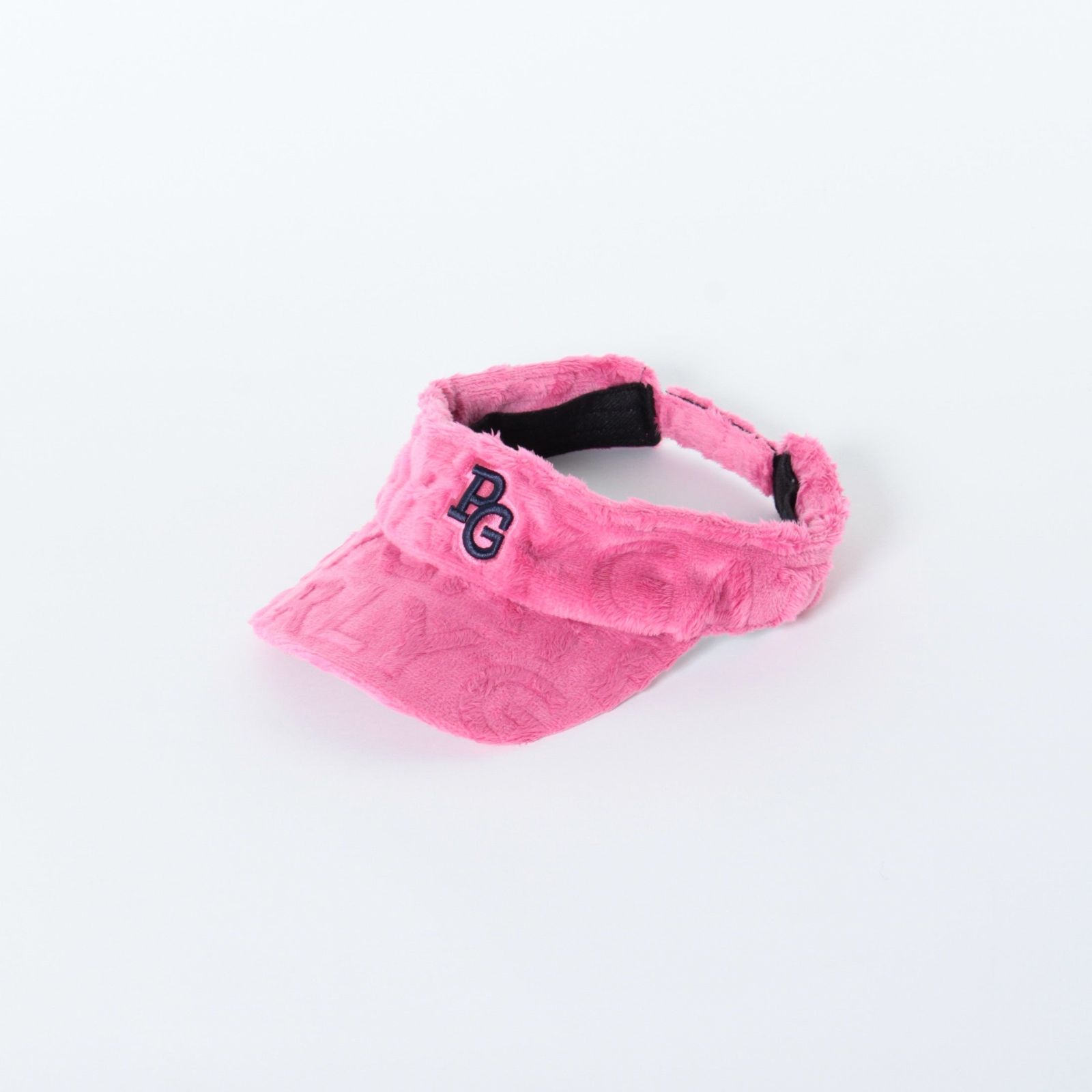 【認定リユース品】ロゴ柄 ボアフリース バイザー (UNISEX)