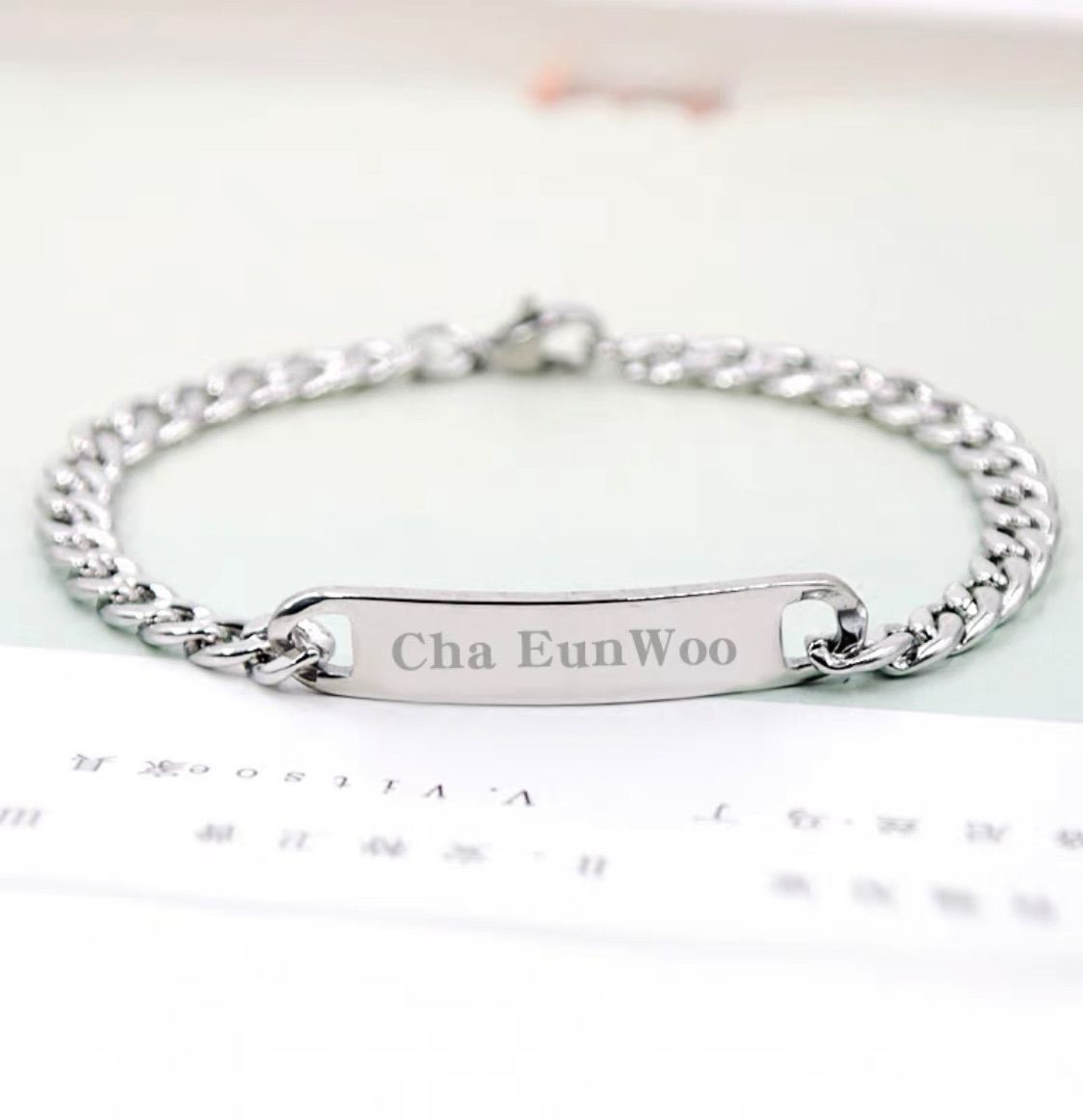 チャウヌ /ネームブレスレットA - メルカリ