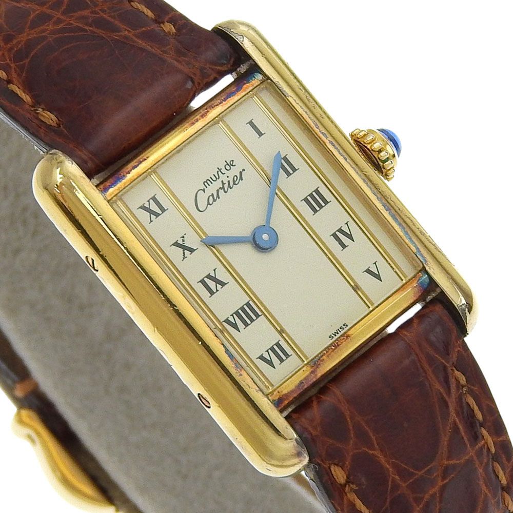 CARTIER】カルティエ マストタンクSM W1003053 シルバー925  