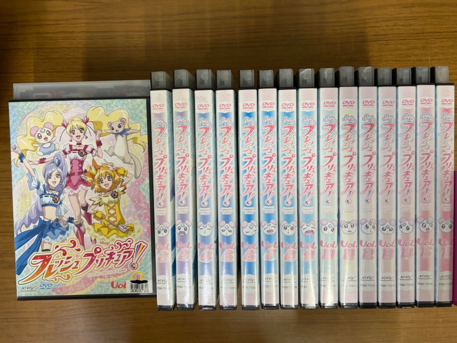 フレッシュプリキュア！【1〜16巻】アニメ DVD セット B-12