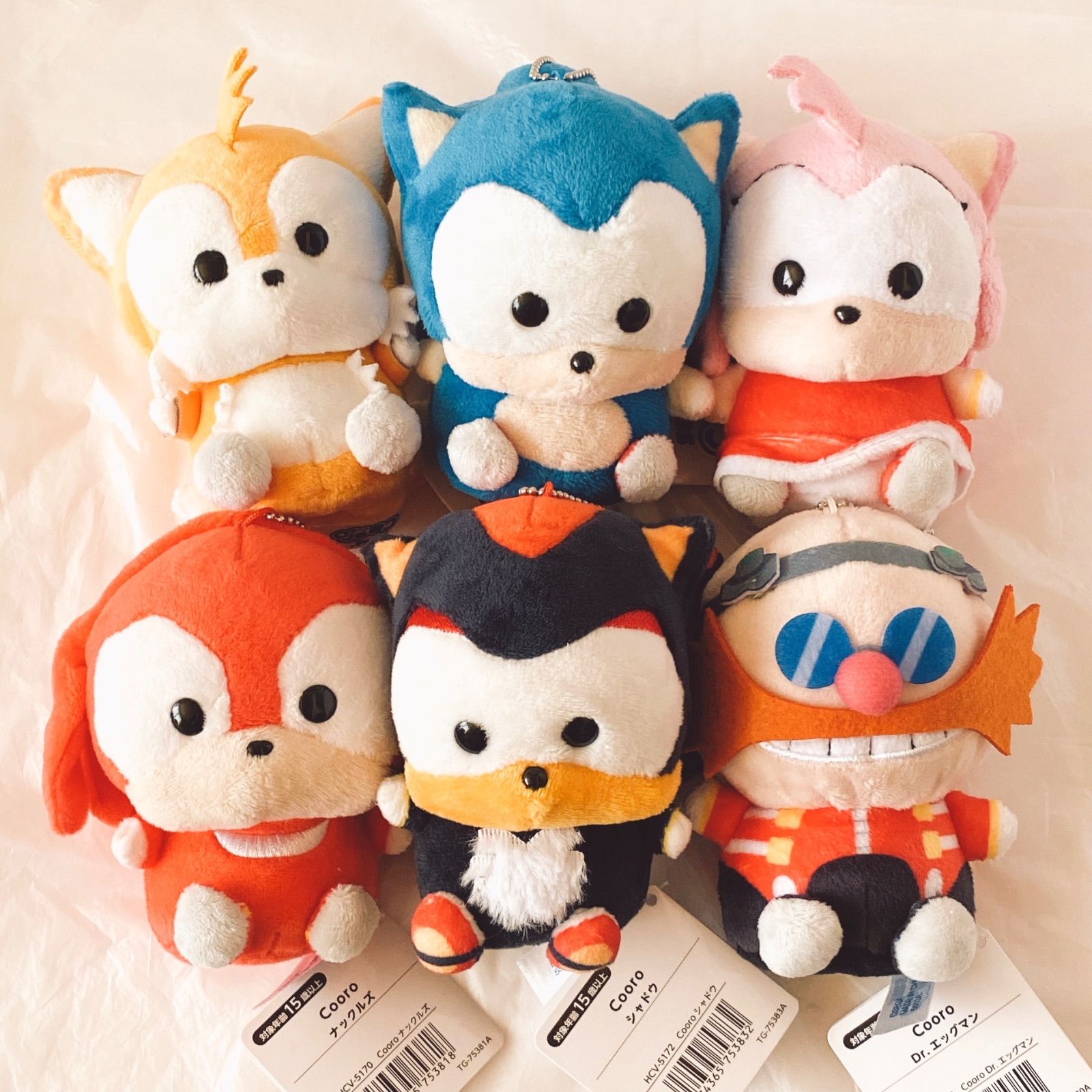 ぬいぐるみ ソニックザヘッジホッグ ぬいぐるみ シャドウ ソニック 2種