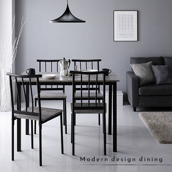 ファッション ダイニングチェア 約幅41cm シンプルタイプ 4脚セット