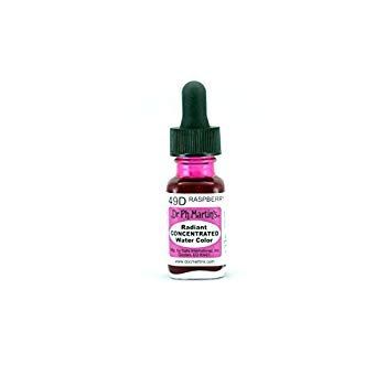 【中古】【非常に良い】Dr. Ph. Martin's Radiant Concentrated Water Color 0.5 oz Raspberry (49D) g6bh9ry