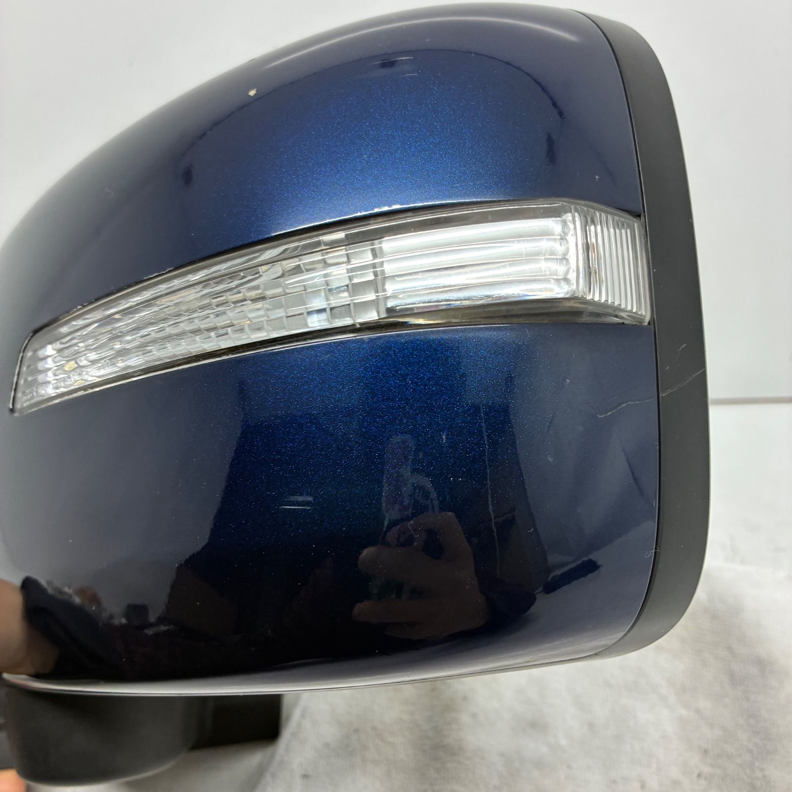 日産 スズキ ML21S MK21S ルークス パレット ドアミラー サイドミラー 左側 助手席側 L 8ピン 8P ウィンカー 紺 ネイビー KJP P71601 FFCRYSTALESIA_COM