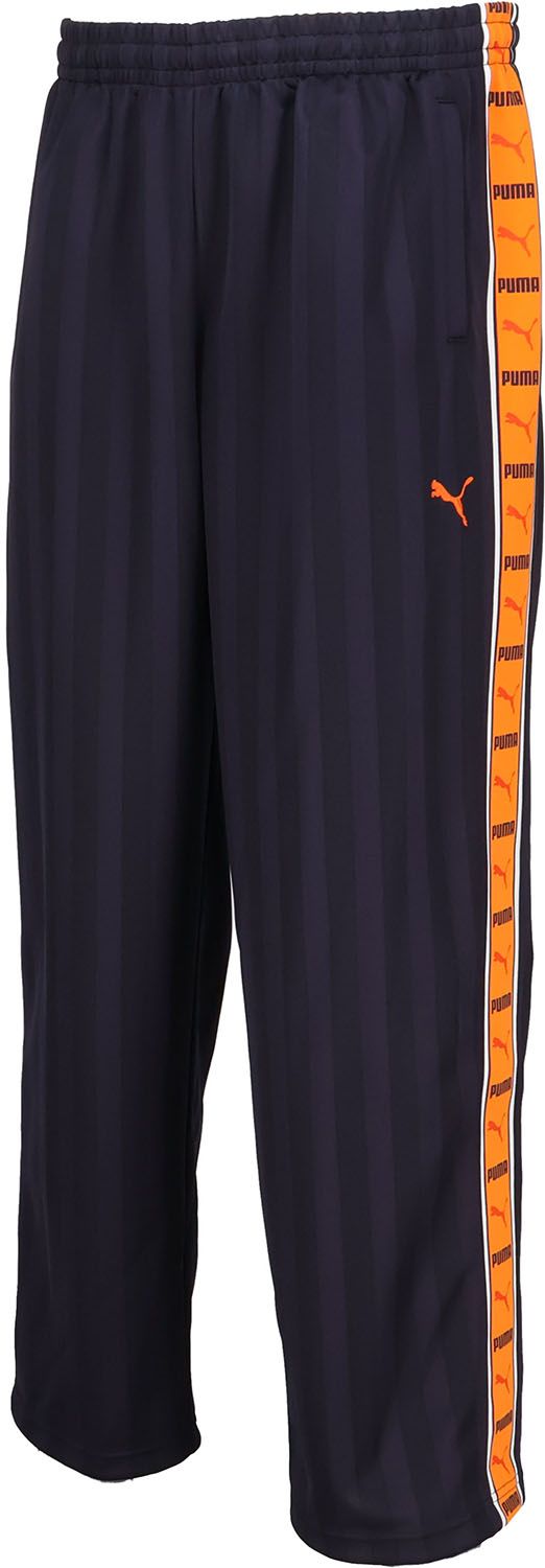 プーマ PUMA シャドウ ストライプ SHADOW STRIPE ニットパンツ ロングパンツ 長ズボン ジャージ トレーニングウェア ランニング スポーティ ジム セットアップ 527755 61 NEWNAVY-RICKIEORA