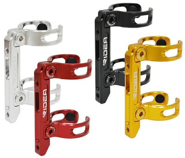 RIDEA リデア FCAD Mini Velo Bottle Cage Adapter（Double arm） ボトルケージアダプター 自転車