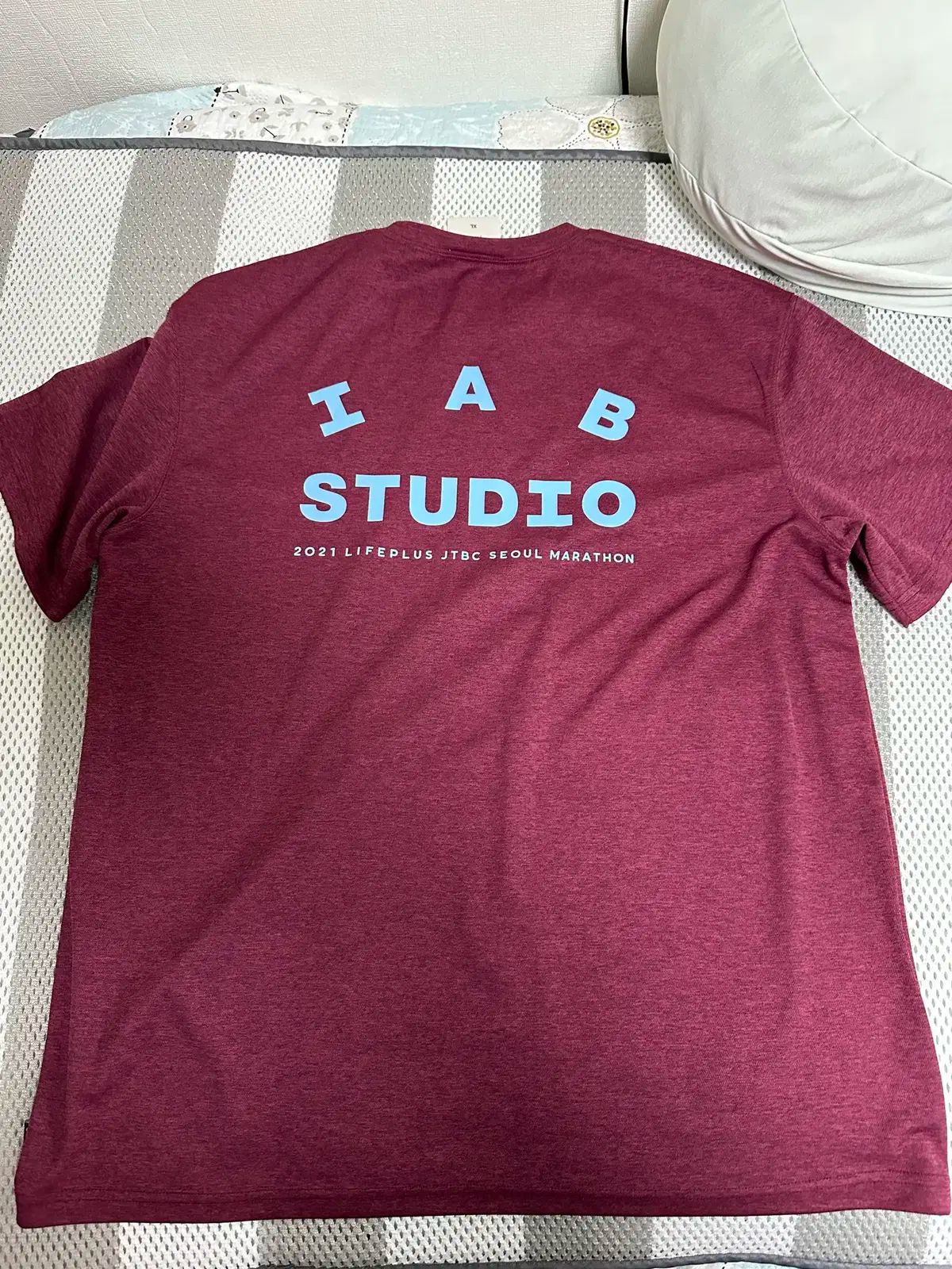 (状態良好) XL IAB Studio(アイエプスタジオ) JTBC ソウルマラソン 半袖