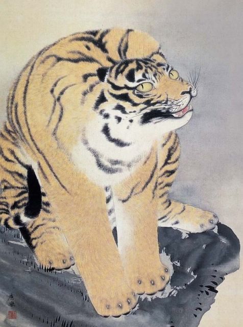 種類2：f6 額絵 円山応挙 虎図 f8・f6・f4サイズ 日本の名画