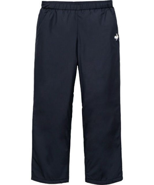 le coq sportif ルコック 中わたウィンドブレーカー ロングパンツ ネイビー L QMWWJG31 NV | 衣類 服 ウエア ボトムス パンツ ズボン ロングパンツ 防風 はっ水 中綿 保温 防寒 裏地付き 紐付き デイリーユース スポーツ アウ